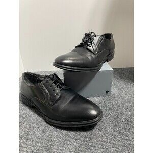 Perry Ellis Portfolio Dublin Ultra Foam Men’s Black Dress Shoes Size 9.5